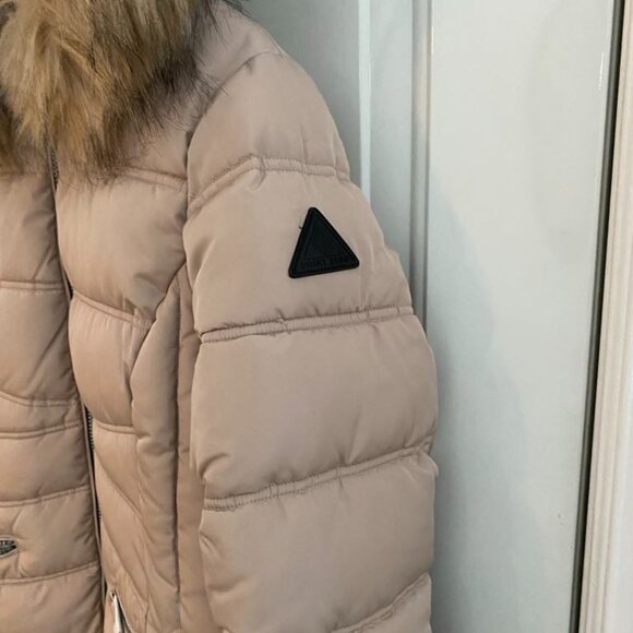 New Point Zero Faux Fur-Trim Hooded Puffer Jacket - Picture 14 of 16